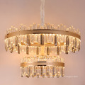 Luxury Modern Bedroom K9 Crystal Fixtures Ceiling pendant Light